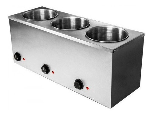 Imagen 2 de 3 de Mantenedor De Salsas Caliente 3 Cilindros De 4 Lts C/u Speed