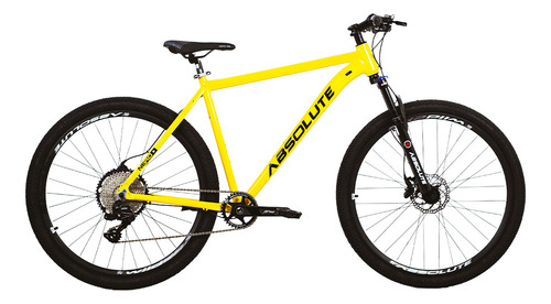 Bicicleta Alumínio 1x12v Absolute Aro 29 Freio Hidráulico Cor Amarelo Tamanho Do Quadro 21
