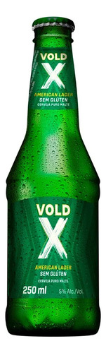 Cervejas Vold X Lager Sem Glúten Kit 12x250ml