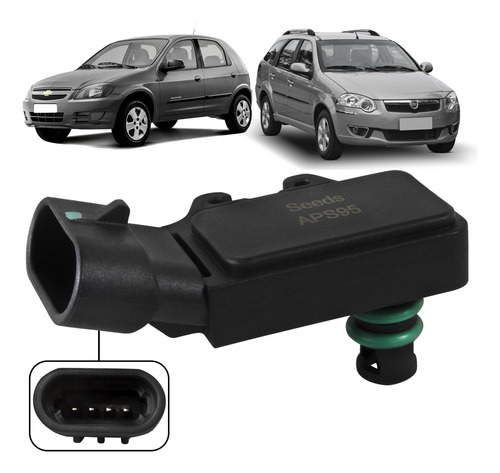 Sensor Map Celta Classic Corsa Sedan Prisma 1.0 24580287