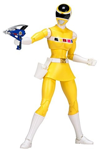 Power Rangers In Space 6.5 Inch Yellow Ranger Legacy Figure