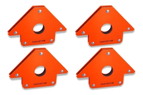 Set Escuadras Magneticas X 4 Kushiro 22kg 100mm