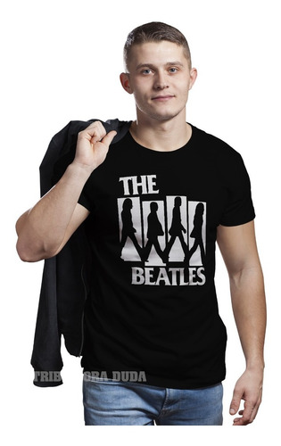 Camiseta The Beatles 2 Banda Rock P Ao Plus Size G3