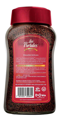 Café Soluble Los Portales Tradicional 170g