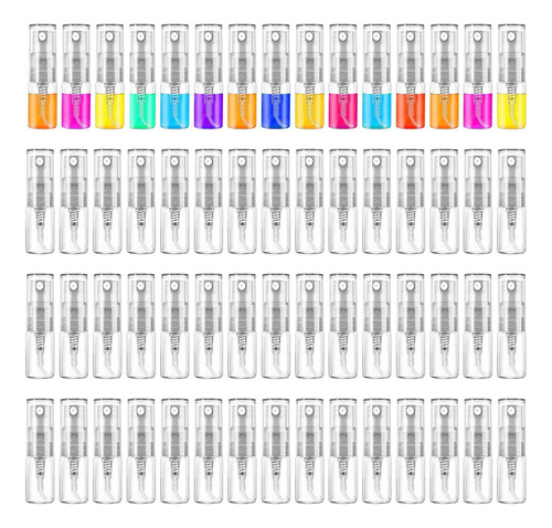 200pc 2ml Vidrio Botella Pulverizadora Atomizador De Perfume