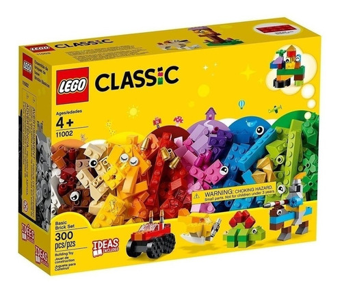 Lego 11002 Classic Ladrillo Básico 300 Piezas Original Edu