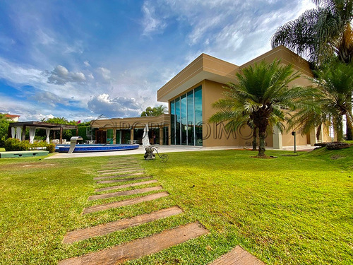Imagem 1 de 30 de Lago Sul Smdb, Casa Com 696m², 4 Suítes + Área De Lazer. Aceita Financiamento! - Villa128710