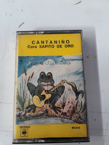 Cantanino Con Sapito De Oro Cassette
