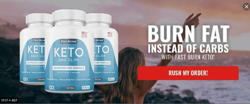 Keto 360 Slim El Mas Fuerte 1600mg!! Usa Orginal!