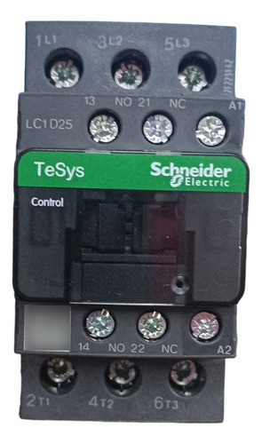 Contactor Schneider Lc1d25 R7, Bobina 440v, 25a Poliequipos