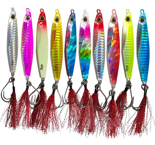 Imagen 1 de 3 de Pack X10 Chispa De Pesca 40gr