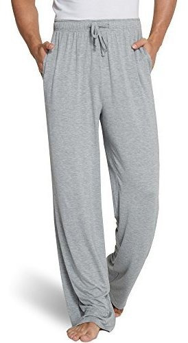 Gys Pantalones Largos Para Dormir De Bambu Para Hombre