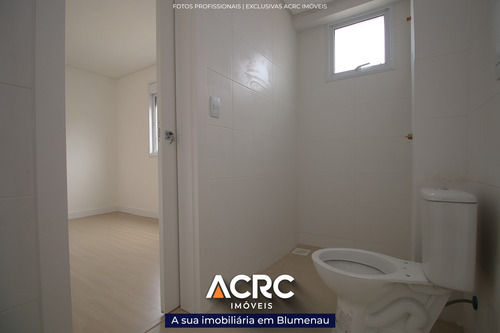 Imagem 10 de 18 de Acrc Imóveis - Apartamento Novo Com Aquecimento A Gás E Piscina Para Venda No Bairro Ponta Aguda - Ap04245 - 69267064