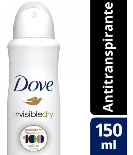 Desodorante Dove Antitranspirante Spray Invisible Dry 150 Ml