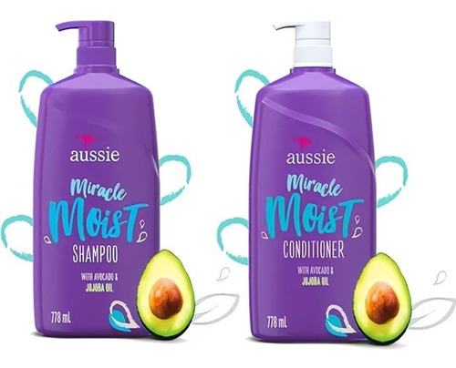 Shampoo Y Acondicionador Aussie Miracle - mL a $106