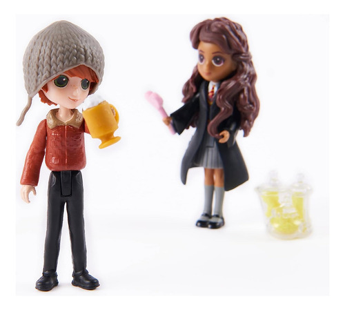 Harry Potter Magical Minis Ron & Parvati Set