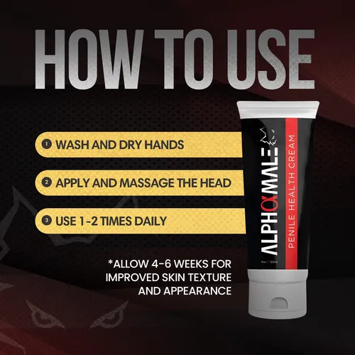 Alphamale Crema Para La Salud Del Pene, Crema Hidratante Par