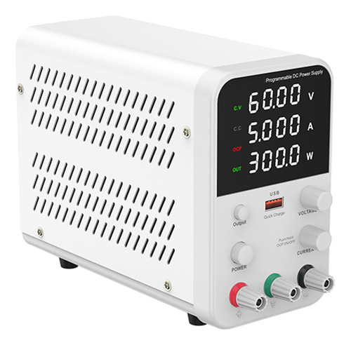 Fuente De Alimentación Regulada, Pantalla Digital Usb, 60 V,