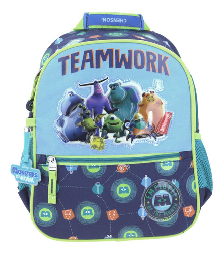 Mochila Chenson Preescolar Monster At Work Inc Zomos