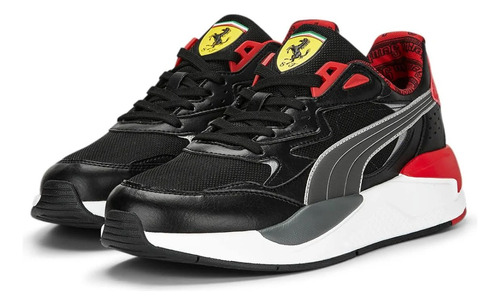 Tenis Puma Ferrari Race X-ray Speed 307653-01  Negro 22/25