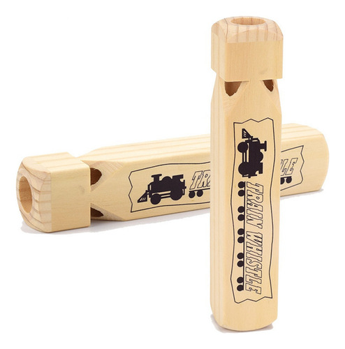 4 Tone Solid Wood Train Whistle, Made Whistle
