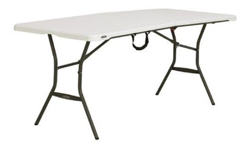 Mesa Plegable A La Mitad, Ligera 183x76 Cm Lifetime