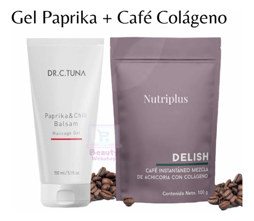 Café Colágeno Y Achicoria / Farmasi + Gel Paprika 