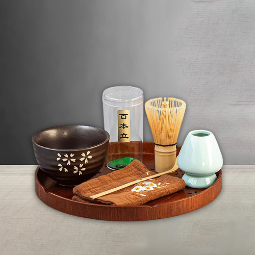 Juego De Té Matcha Japonés Hecho A Mano, Taza De Té