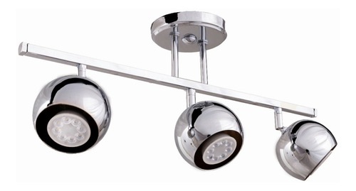Imagen 4 de 8 de Aplique Barral 5 Luces Bocha Cromo Movil Apto Led