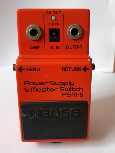 Fonte Boss Psm-5 Power Supply/master Switch - Made In Japan