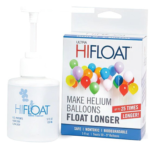 Hifloat Ultra Hi-float Globos Botella 5oz/150ml 0hif0