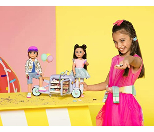 Glitter Girls By Battat Scooter De Entrega De Donas