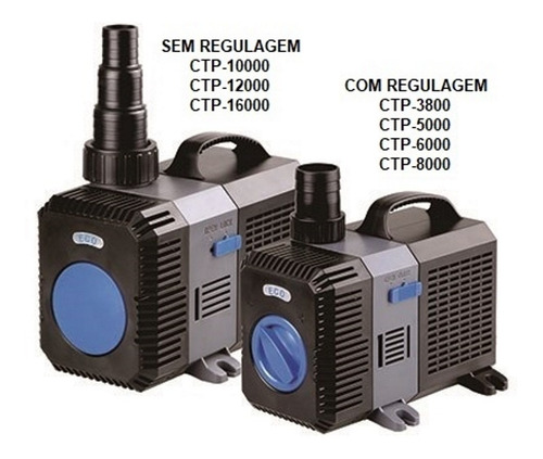 Bomba Submersa / Anfíbia Sunsun Eco Ctp-16000 Econômica 140w