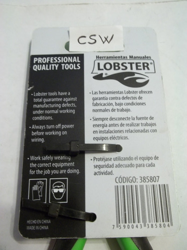 Alicate Corte Diagonal 16 Cm (6 PuLG.) Lobster