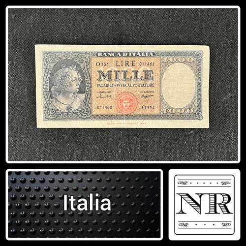 Italia - 1000 Liras - Año 1959 - P #88