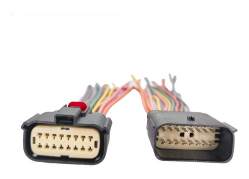 Enchufe Conector Macho Y Hembra 16 Pines