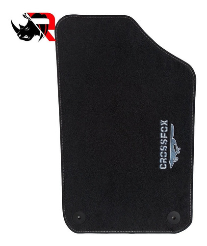 Imagen 3 de 5 de Tapetes Compatibles Con Cossfox Volkswagen Gris - Blanco