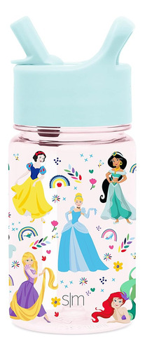 Botella De Agua De Princesas Para Niñas A Prueba De Fugas