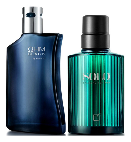 Perfume Solo Y Ohm Black Hombre Yanbal - Ml