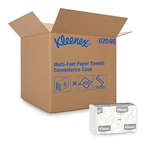 Kleenex - Toallas De Papel Plegables (paquete De 150 Toallas