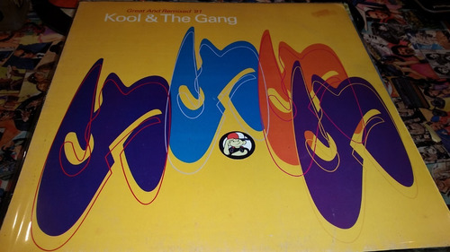 Kool & The Gang Great And Remixed 91 Lp Vinilo Con Maxis