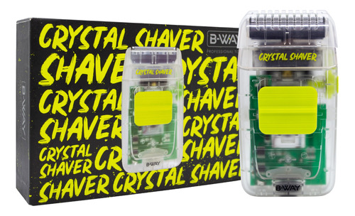 B-way Crystal Shaver Afeitadora Inalámbrica Barba Pelo 6c