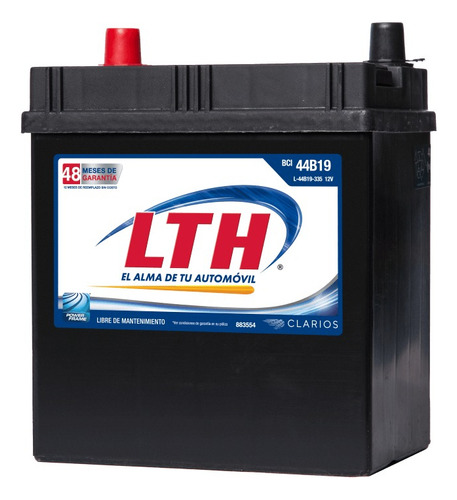 Pila De Carro Lth Modelo L-44b19-335. Entrega En Tultepec.