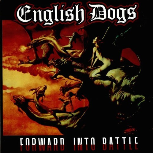 English Dogs Forward Into Battledi Nuevo Sellado Original