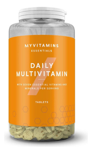 Daily Multivitamin 60 Tabletas Multivitaminico Myprotein Sabor Sin Sabor