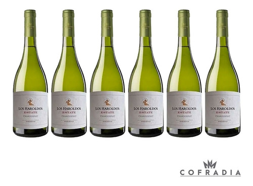 Vino Los Haroldos Estate Chardonnay Caja X 12 X 750ml.