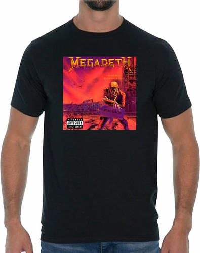Playera Megadeth Peace Sells