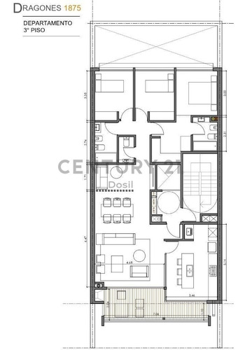 Imagen 2 de 30 de 4 Ambientes C/ Balcon Tza. Parrilla Y Tza Propia Cielo Abierto - Bajo Belgrano