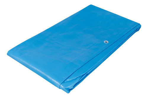 Lona De Polietileno Reforzada 4 X 6 M, Azul, 180g/m2, Truper