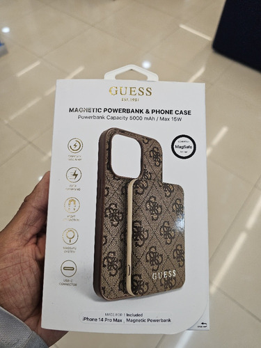 Case Para iPhone 14 Pro Max , Con Batería Magsafe Inalámbric